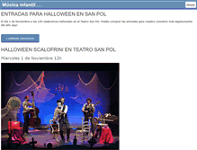 Tablet Screenshot of cancionesdemiedoyrisas.com